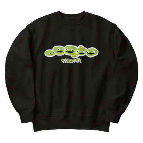 そらまめかぞく Heavyweight Crew Neck Sweatshirt