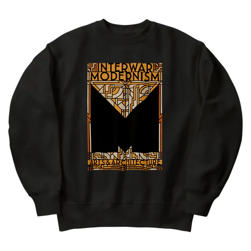 ベルギー・アントワープ Interwar Modernism 1914-1945 Heavyweight Crew Neck Sweatshirt