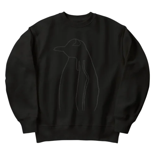 うっすらペンギン Heavyweight Crew Neck Sweatshirt