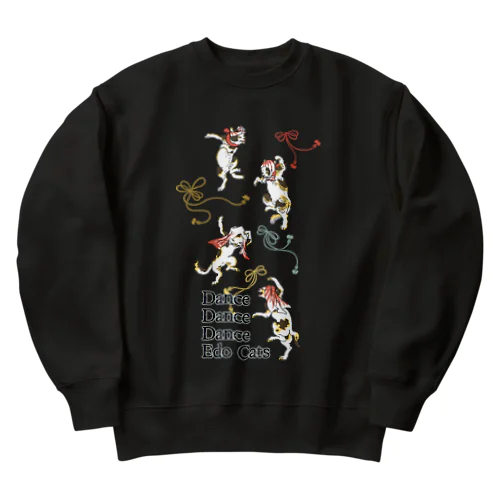 Edo Cats Heavyweight Crew Neck Sweatshirt