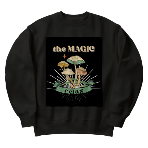 マッシュルーム Heavyweight Crew Neck Sweatshirt