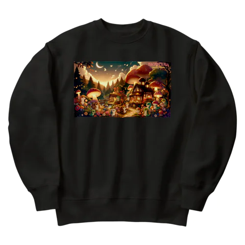 はちゅ村の住人たち Heavyweight Crew Neck Sweatshirt