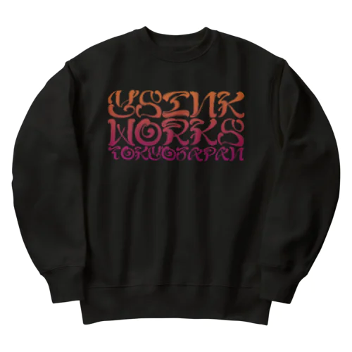 Y's　パーカー（グラデーション） Heavyweight Crew Neck Sweatshirt