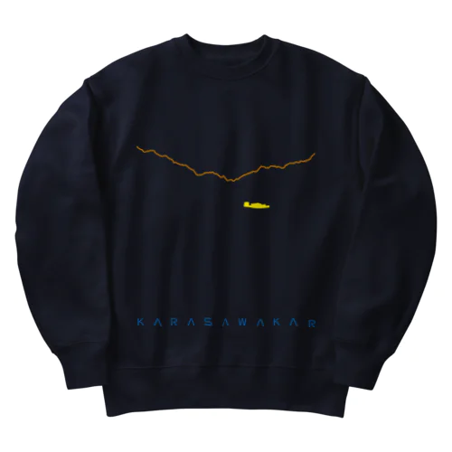 涸沢カールモルゲンロート Heavyweight Crew Neck Sweatshirt