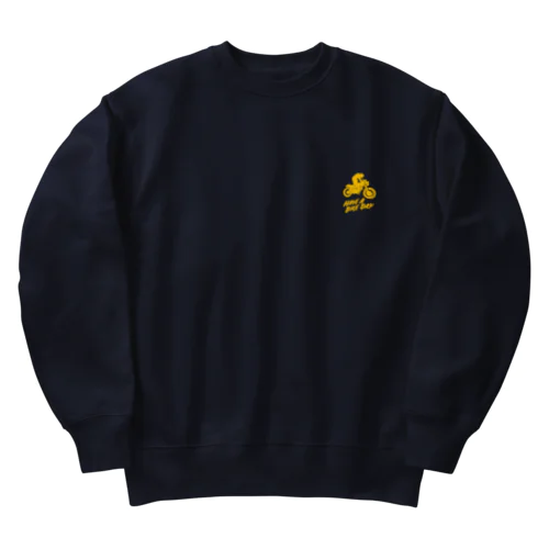 HAVE A BIKE DAY. Heavyweight Crew Neck Sweatshirt