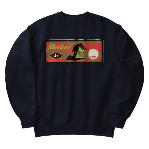 ユーゴスラビア　1930年代 Merkur Heavyweight Crew Neck Sweatshirt