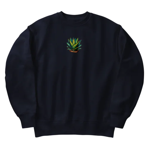 プランツパラダイスグリーンアガベ Heavyweight Crew Neck Sweatshirt