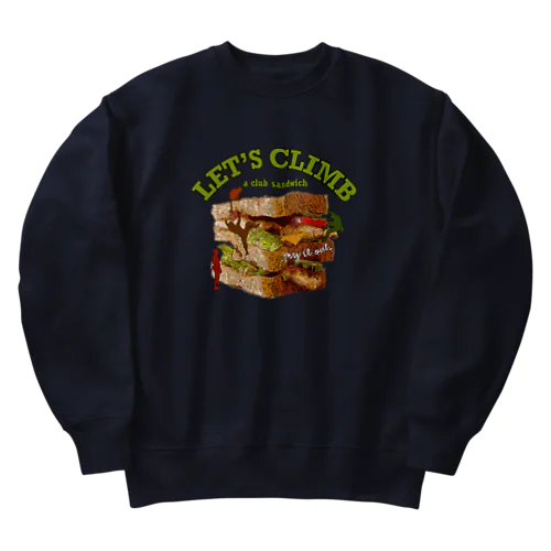 Climbing c-sandwich Heavyweight Crew Neck Sweatshirt