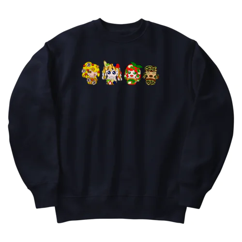 ピザガールズ Heavyweight Crew Neck Sweatshirt