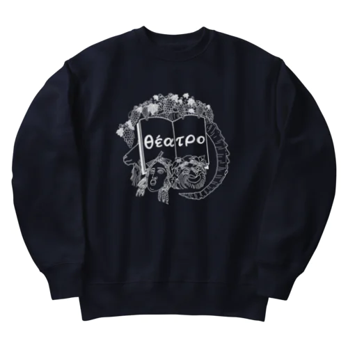 Greece1 ホワイト Heavyweight Crew Neck Sweatshirt