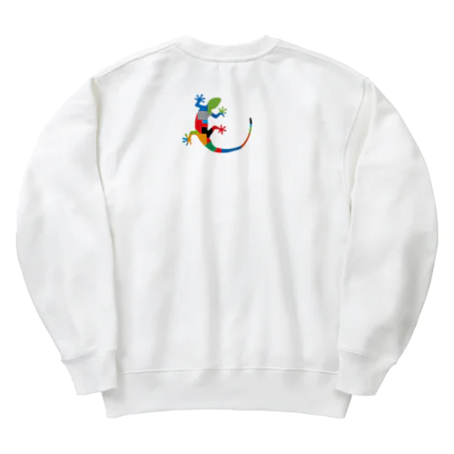 カラフルヤモリ Heavyweight Crew Neck Sweatshirt