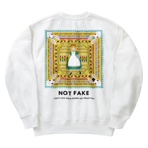 NOT FAKE Heavyweight Crew Neck Sweatshirt