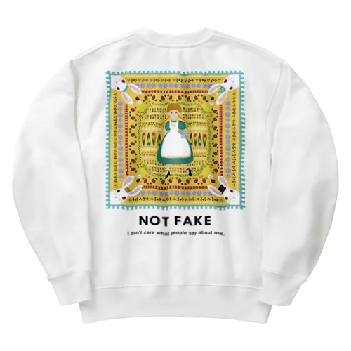 NOT FAKE Heavyweight Crew Neck Sweatshirt