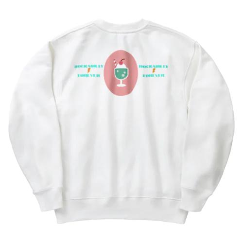 シン・ROCKABILLY FOREVER Heavyweight Crew Neck Sweatshirt