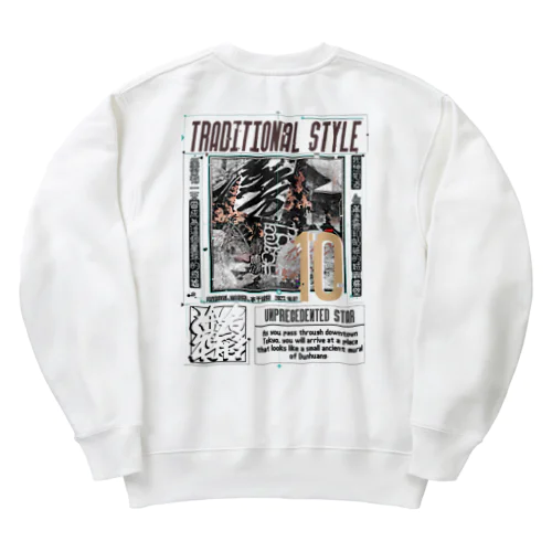 オフホワイト Heavyweight Crew Neck Sweatshirt