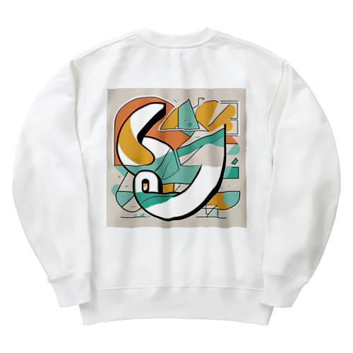 YES！にぎ鳥くん！ Heavyweight Crew Neck Sweatshirt