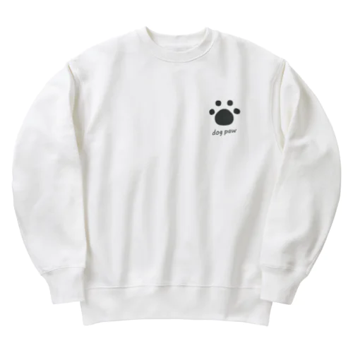 dog paw Heavyweight Crew Neck Sweatshirt