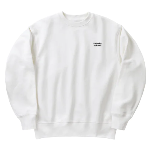 ❖僕のｴｰﾃﾞﾙﾜｲｽ❖青色(背面)ロゴ入り Heavyweight Crew Neck Sweatshirt