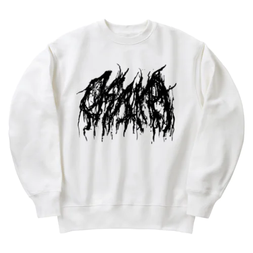 デスメタル大阪/DEATH METAL OSAKA Heavyweight Crew Neck Sweatshirt