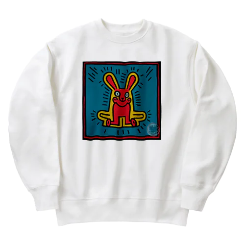 カラフルな生き物シリーズ Heavyweight Crew Neck Sweatshirt