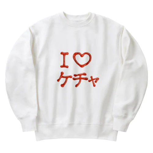 I♡ケチャ Heavyweight Crew Neck Sweatshirt