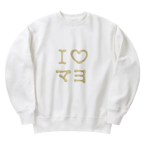 I♡マヨ Heavyweight Crew Neck Sweatshirt