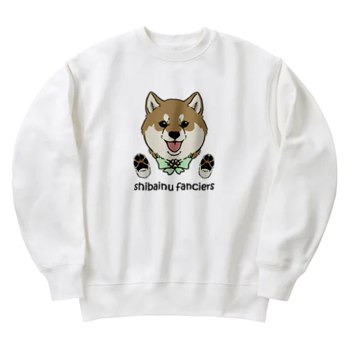 shiba-inu fanciers(赤柴) Heavyweight Crew Neck Sweatshirt