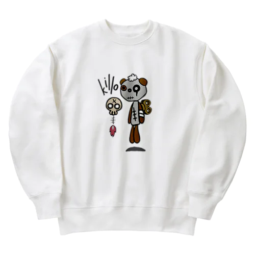 最終兵器キロ Heavyweight Crew Neck Sweatshirt