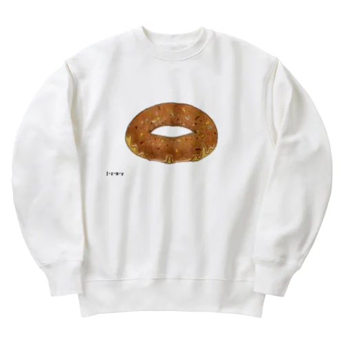 チョコドーナツ Heavyweight Crew Neck Sweatshirt