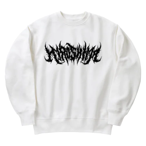デスメタル広島/ DEATH METAL HIROSHIMA Heavyweight Crew Neck Sweatshirt