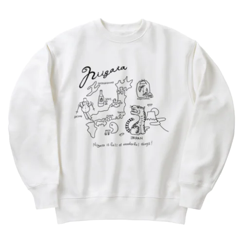 スーベニア新潟　 Heavyweight Crew Neck Sweatshirt