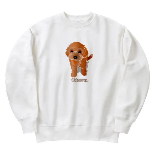 アタチの名はChura Heavyweight Crew Neck Sweatshirt