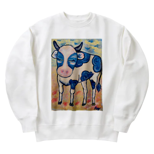 うし君 Heavyweight Crew Neck Sweatshirt