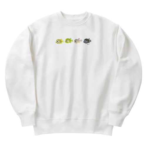 幼魚だから小さいよ2 Heavyweight Crew Neck Sweatshirt