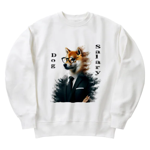 仕事　犬 Heavyweight Crew Neck Sweatshirt