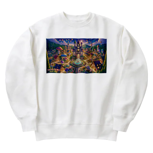 はちゅ村の成長と展望 Heavyweight Crew Neck Sweatshirt