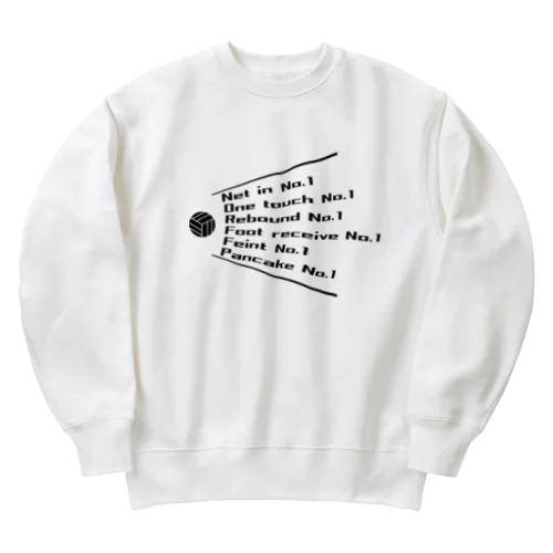 アタック以外 No.1 Heavyweight Crew Neck Sweatshirt