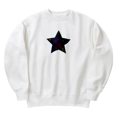 星　宇宙 Heavyweight Crew Neck Sweatshirt