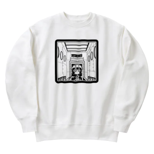 操縦席 Heavyweight Crew Neck Sweatshirt