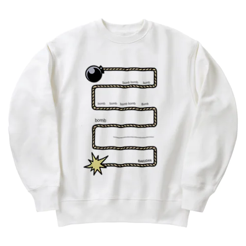 爆弾 Heavyweight Crew Neck Sweatshirt