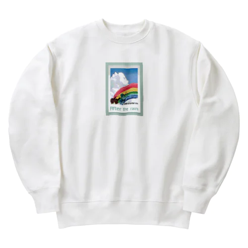 誰が1番？ Heavyweight Crew Neck Sweatshirt