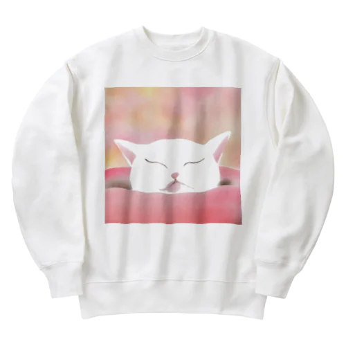 あごのせ寝 Heavyweight Crew Neck Sweatshirt