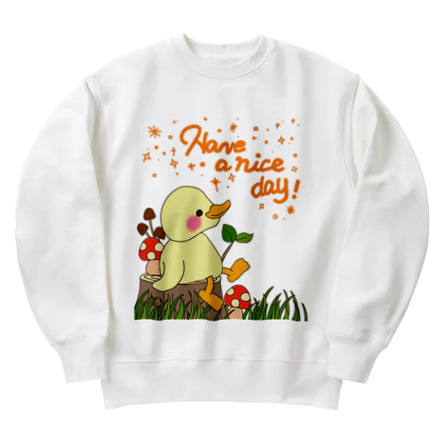 Have a nice day! Heavyweight Crew Neck Sweatshirt