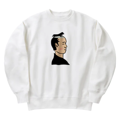 ダックス侍 うたた寝 Heavyweight Crew Neck Sweatshirt