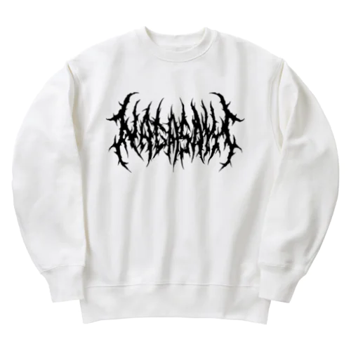 DEATH NAGASAKI ２ / 長崎(黒ロゴ) 秋冬物 Heavyweight Crew Neck Sweatshirt