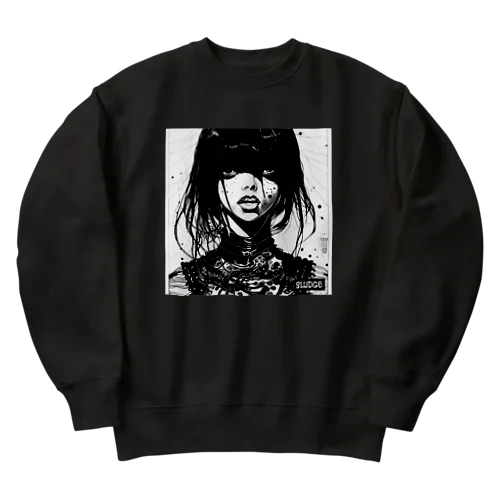 加油加油（Go for it!） Heavyweight Crew Neck Sweatshirt