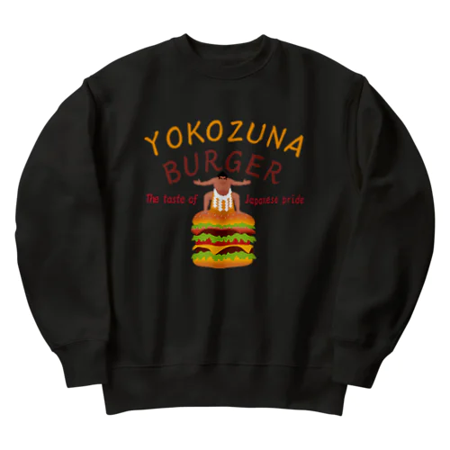 横綱バーガー Heavyweight Crew Neck Sweatshirt