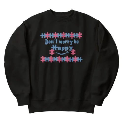 ジグソースマイル(春comeVr) Heavyweight Crew Neck Sweatshirt