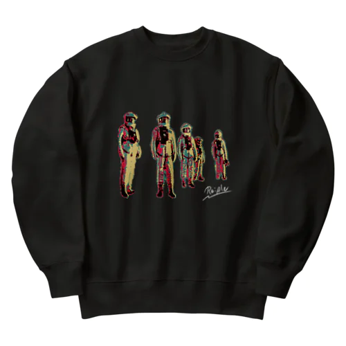 熱源宇宙服 Heavyweight Crew Neck Sweatshirt