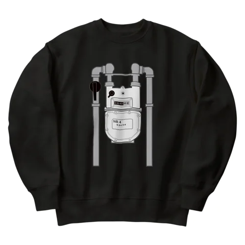 ガスメーター Heavyweight Crew Neck Sweatshirt